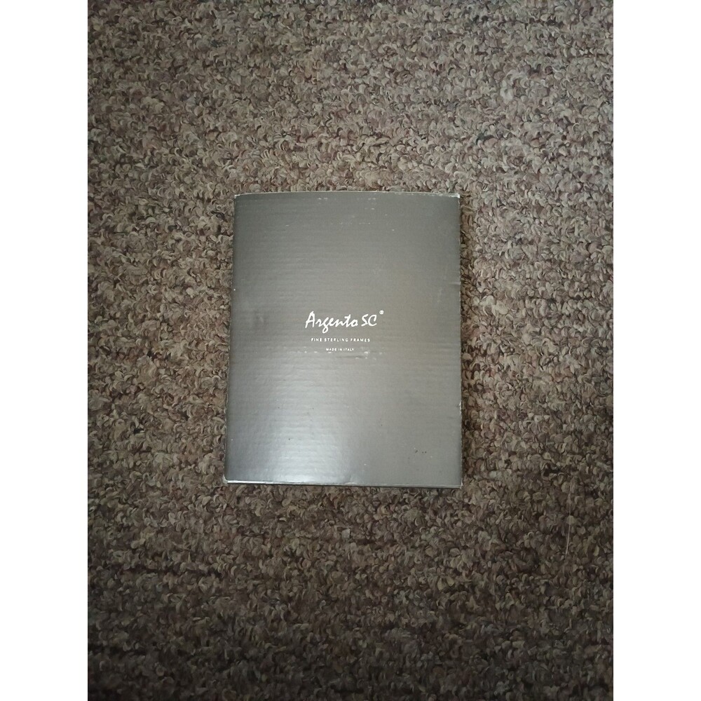 NIB ARGENTO SC GARDENIA STERLING SILVER 4X6 FRAME